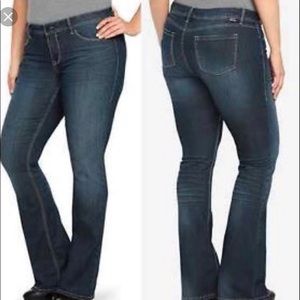 Torrid Source of Wisdom Bootcut Jeans 14 Short
